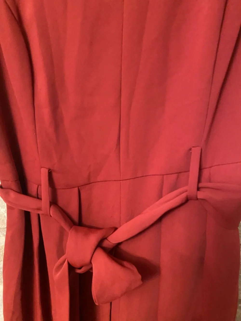 Antonio Melani Wide Leg V-Neck Jumpsuit Size 4